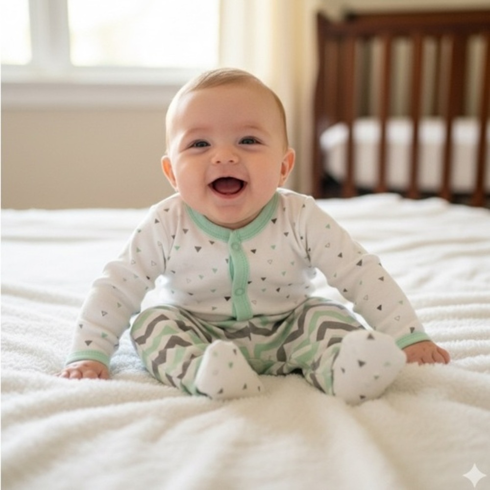 Carters 6 piece Baby boy Bundle size 0-3 mo